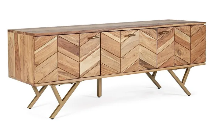 Bizzotto Porta Tv E Mobili Bassi>MOBILE IN LEGNO - RAIDA
