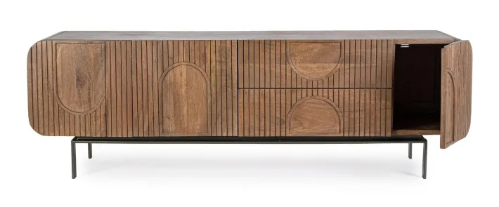 Bizzotto Porta Tv E Mobili Bassi>MOBILE PORTA TV IN LEGNO - ORISSA