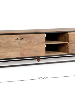 Bizzotto Porta Tv E Mobili Bassi>MOBILE PORTA TV IN LEGNO SHEESHAM - NARTAN