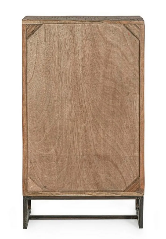 Bizzotto Mobili Bar E Cantinette|Mobili Contenitori>MOBILE PORTABOTTIGLIE IN LEGNO - ELMER