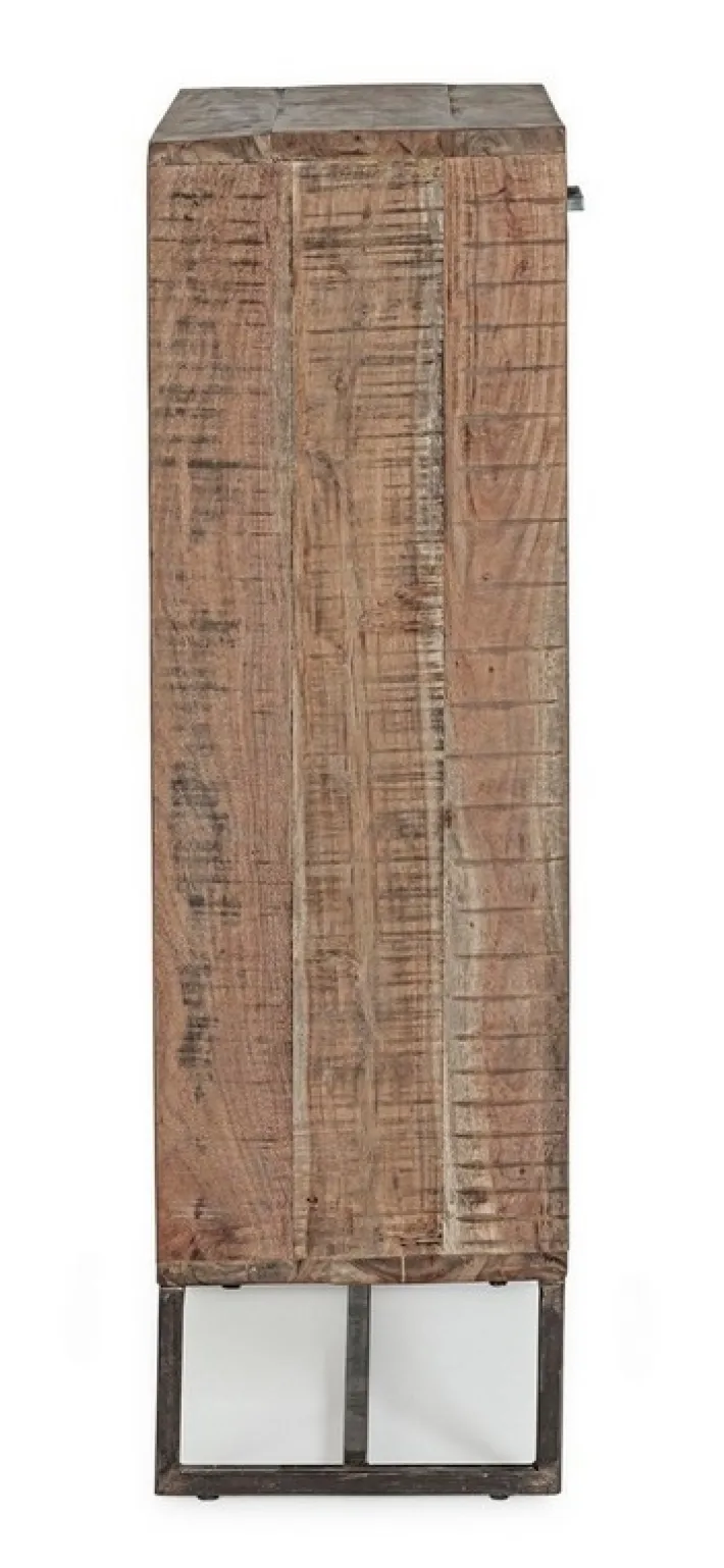 Bizzotto Mobili Bar E Cantinette|Mobili Contenitori>MOBILE PORTABOTTIGLIE IN LEGNO - ELMER