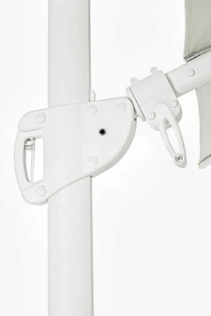 Bizzotto Ombrelloni>OMBRELLONE BRACCIO IN ALLUMINIO 3X3 BIANCO - EDEN