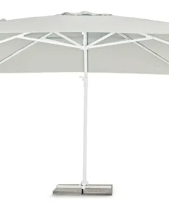 Bizzotto Ombrelloni>OMBRELLONE BRACCIO IN ALLUMINIO 4X4 BIANCO - EDEN