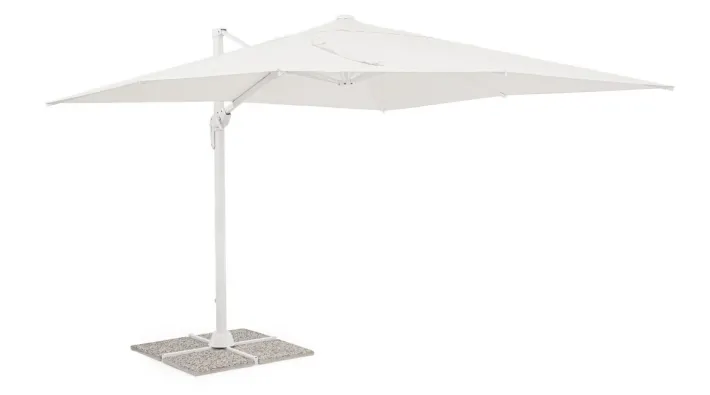 Bizzotto Ombrelloni>OMBRELLONE BRACCIO VEGA 3X3 BIANCO