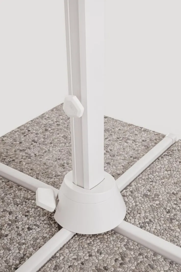 Bizzotto Ombrelloni>OMBRELLONE BRACCIO VEGA 3X3 BIANCO