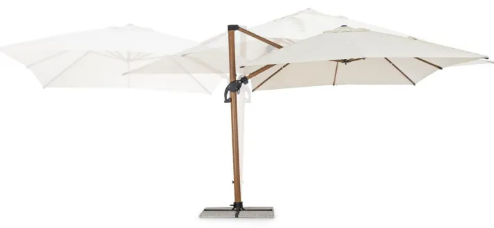 Bizzotto Ombrelloni>OMBRELLONE IN ALLUMINIO 3X4 BEIGE - ORION