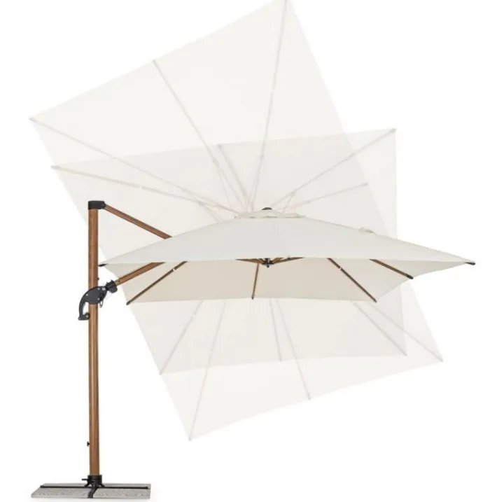 Bizzotto Ombrelloni>OMBRELLONE IN ALLUMINIO 3X4 BEIGE - ORION