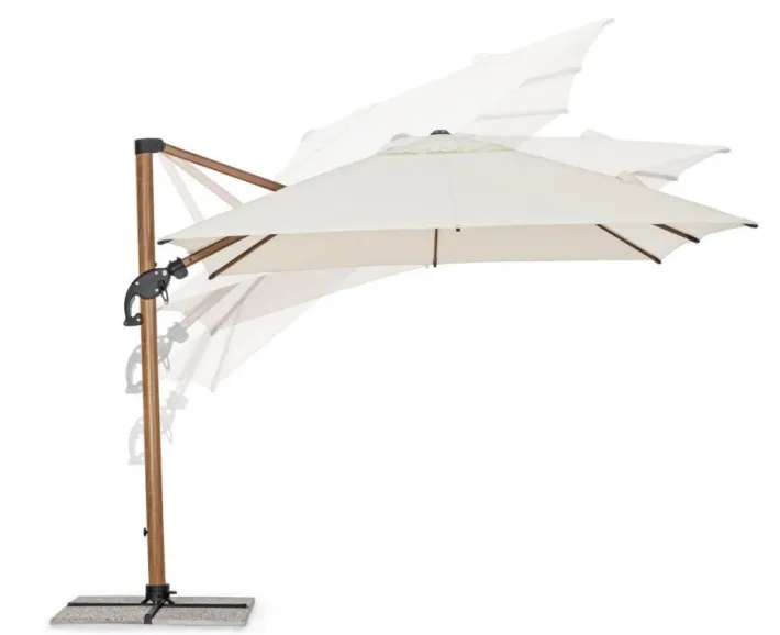 Bizzotto Ombrelloni>OMBRELLONE IN ALLUMINIO 3X3 BEIGE - ORION