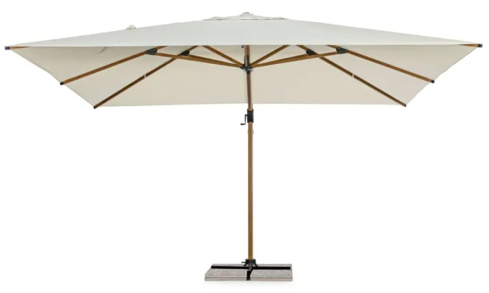 Bizzotto Ombrelloni>OMBRELLONE IN ALLUMINIO 4X4 BEIGE - ORION