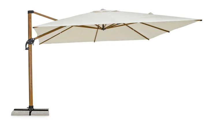 Bizzotto Ombrelloni>OMBRELLONE IN ALLUMINIO 4X4 BEIGE - ORION