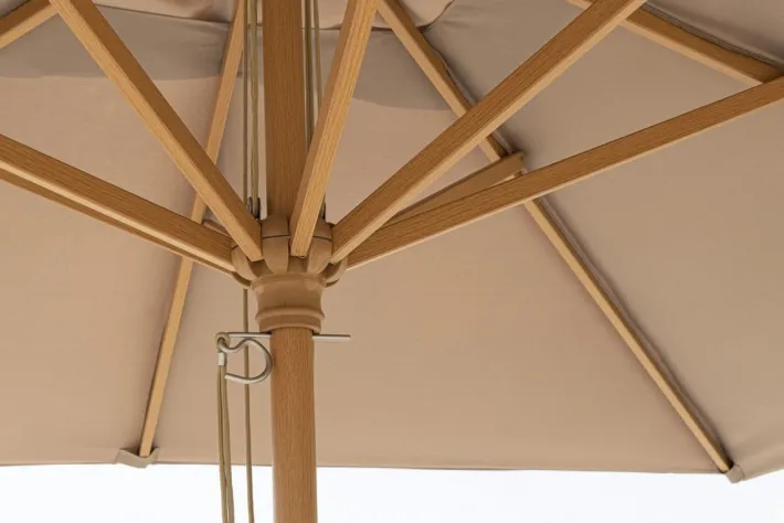 Bizzotto Ombrelloni>OMBRELLONE IN ALLUMINIO 3X4 TORTORA - ECLIPSE