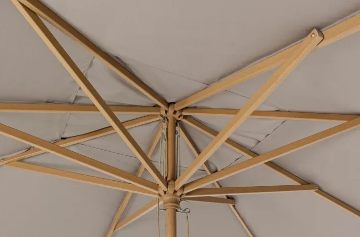 Bizzotto Ombrelloni>OMBRELLONE IN ALLUMINIO 3X4 TORTORA - ECLIPSE