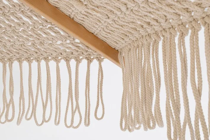 Bizzotto Ombrelloni>OMBRELLONE MACRAME 2.5M NAT