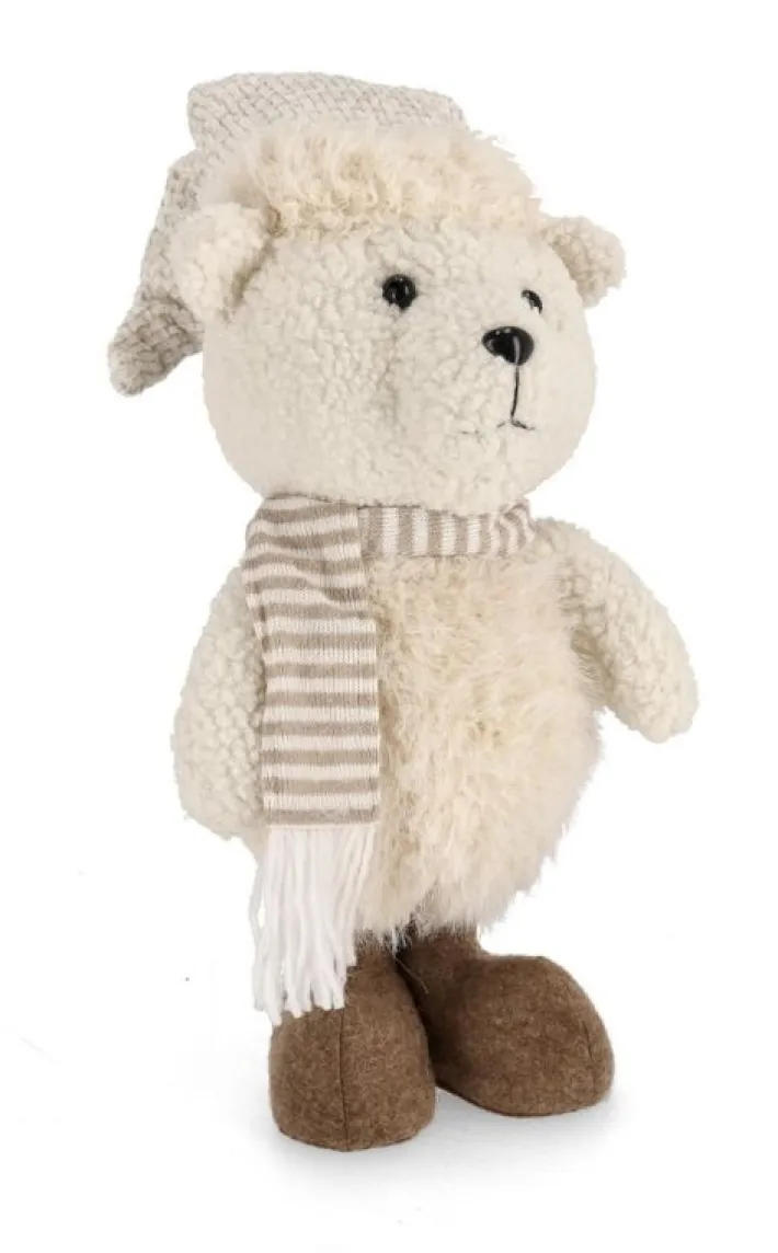 Bizzotto Oggettistica>ORSO CHRISSY STAND C-SCIARPA H40