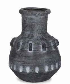 Bizzotto Vasi E Coprivasi>P. VASO BUCCHERO TONDO GRIGIO D37
