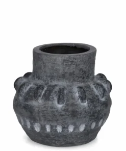 Bizzotto Vasi E Coprivasi>P. VASO BUCCHERO TONDO GRIGIO D32