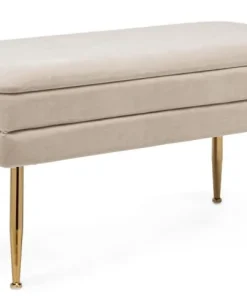 Bizzotto Panchette>PANCA CONTENITORE BEIGE - PAVLINA