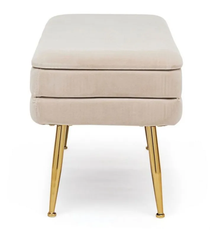 Bizzotto Panchette>PANCA CONTENITORE BEIGE - PAVLINA