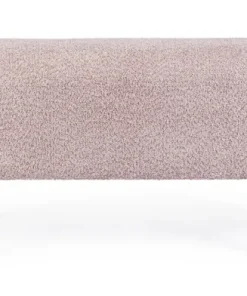 Bizzotto Panche>PANCA EFFETTO BOUCLE' ROSA ANTICO - DAYLA
