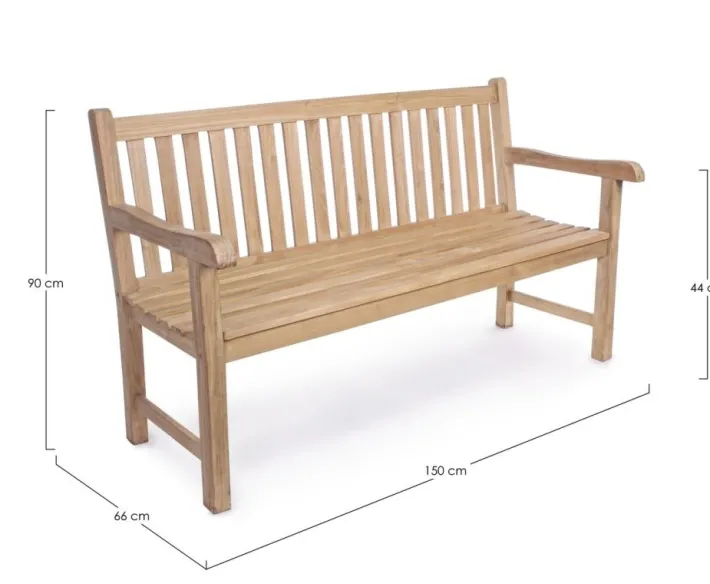 Bizzotto Panchine Da Giardino>PANCA IN TEAK - LINDA