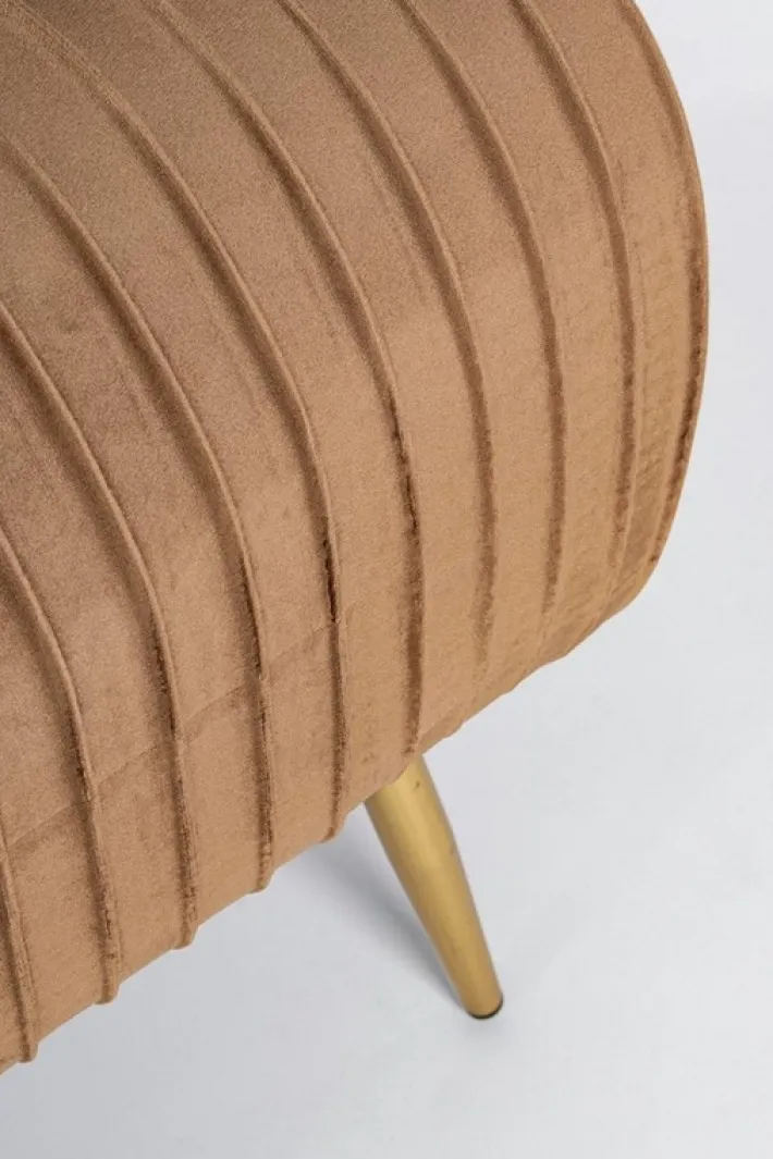 Bizzotto Panchette>PANCA IN VELLUTO BRONZO - SELENA