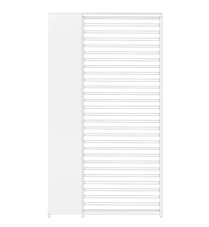 Bizzotto Pergole E Gazebo>PANNELLO VERTICALE PERGOLA OCEAN BIANCO