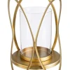 Bizzotto Portacandele>P.CANDELA ADHIRA ORO H39
