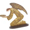 Bizzotto Vasi E Portacandele Natalizi>P.CANDELA CASSIEL ANGELO BRONZO H27,94