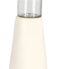 Bizzotto Portacandele>P.CANDELA MARDAN VT BIANCO H25