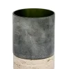 Bizzotto Portacandele>P.CANDELA MIRISSA VERDE H15,5