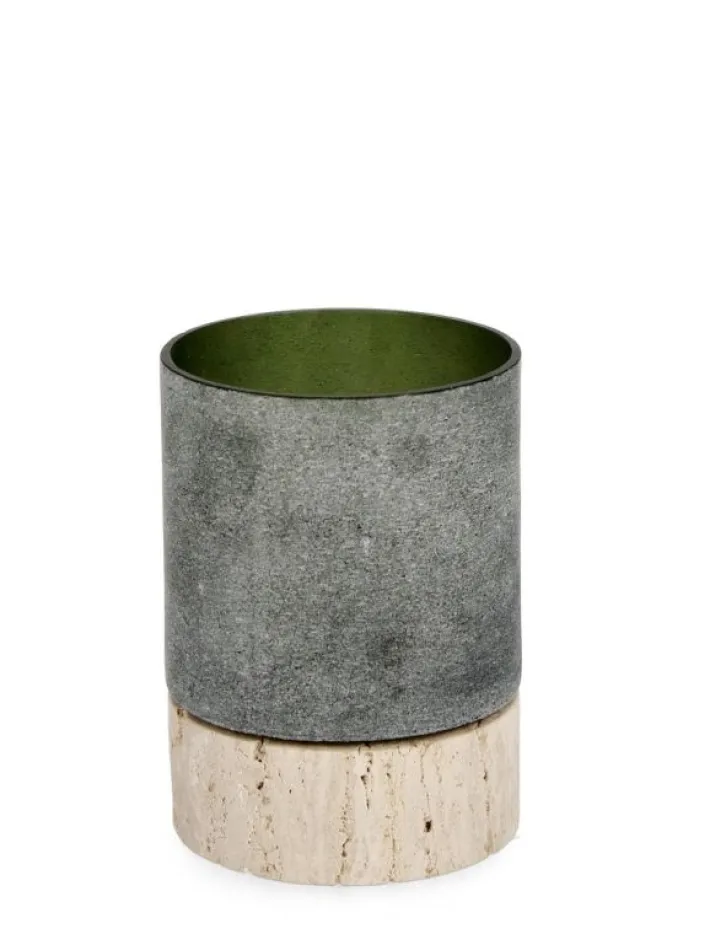 Bizzotto Portacandele>P.CANDELA MIRISSA VERDE H13