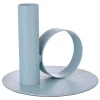 Bizzotto Portacandele>P.CANDELA 1P PYXIS 1M AZZURRO H10