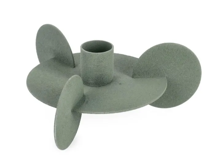 Bizzotto Portacandele>P.CANDELA RIDHI 1P VERDE D12,5