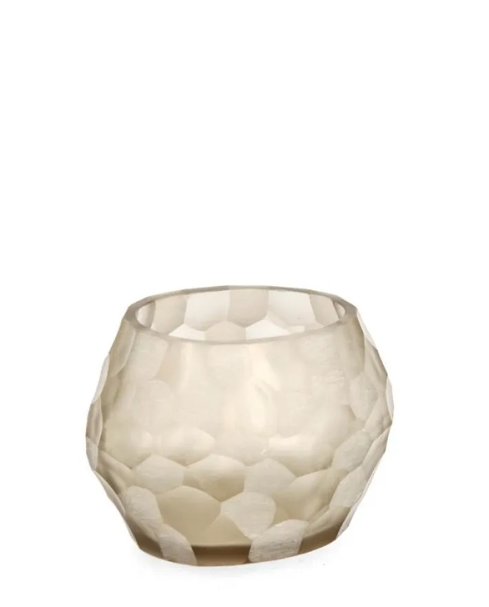 Bizzotto Portacandele>P.CANDELA SAMPUR VT BEIGE H8