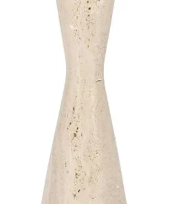 Bizzotto Portacandele>P.CANDELA TIRAK TRAVERTINO BEIGE H20