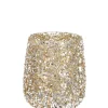 Bizzotto Vasi E Portacandele Natalizi>P.CANDELA VT BRILLANT ORO D10X12H