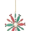 Bizzotto Pendagli>PENDAGLIO BEAD FIOCCO NEVE 12P ROS 15X15
