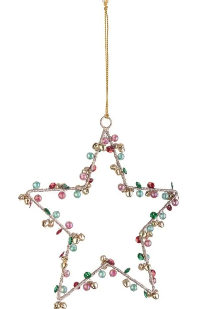Bizzotto Pendagli>PENDAGLIO BEAD STELLA MULTICOLOR 18X18