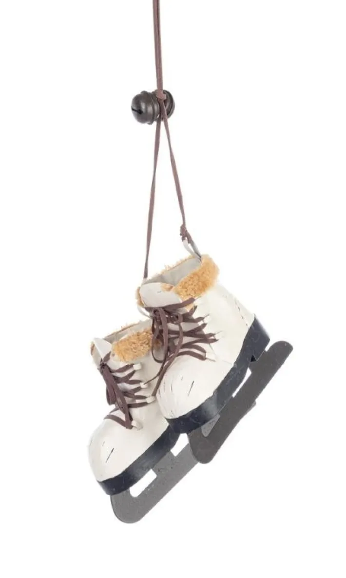 Bizzotto Pendagli>PENDAGLIO CORTINA PATTINI BIANCO H40