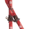 Bizzotto Pendagli>PENDAGLIO CORTINA SCII ROSSO H23