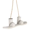 Bizzotto Pendagli>PENDAGLIO CORTINA SNOWBOARD BIANCO H4,5