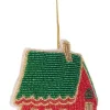 Bizzotto Pendagli>PENDAGLIO HUT CASA ROSSO-VERDE