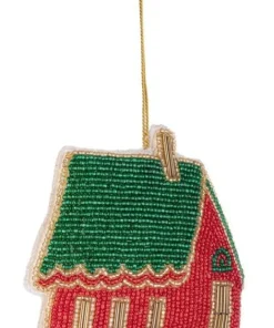 Bizzotto Pendagli>PENDAGLIO HUT CASA ROSSO-VERDE