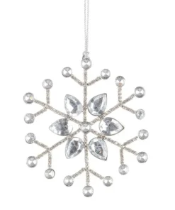 Bizzotto Pendagli>PENDAGLIO JEXON FIOCCO NEVE 6P ARGEN 9X9