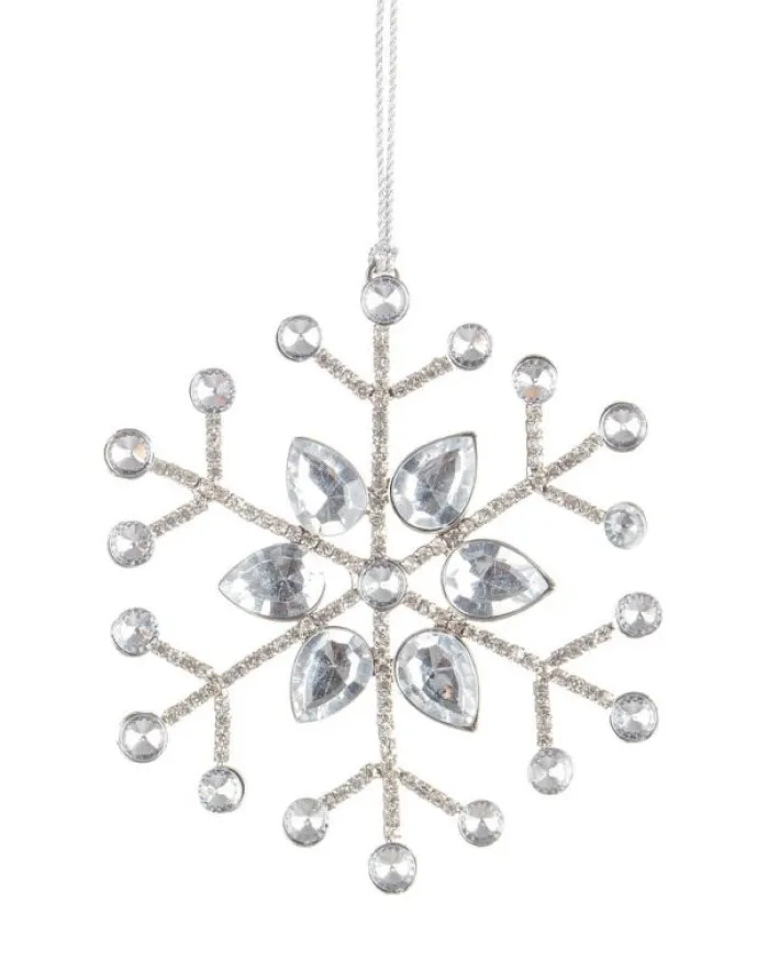 Bizzotto Pendagli>PENDAGLIO JEXON FIOCCO NEVE 6P ARGEN 9X9