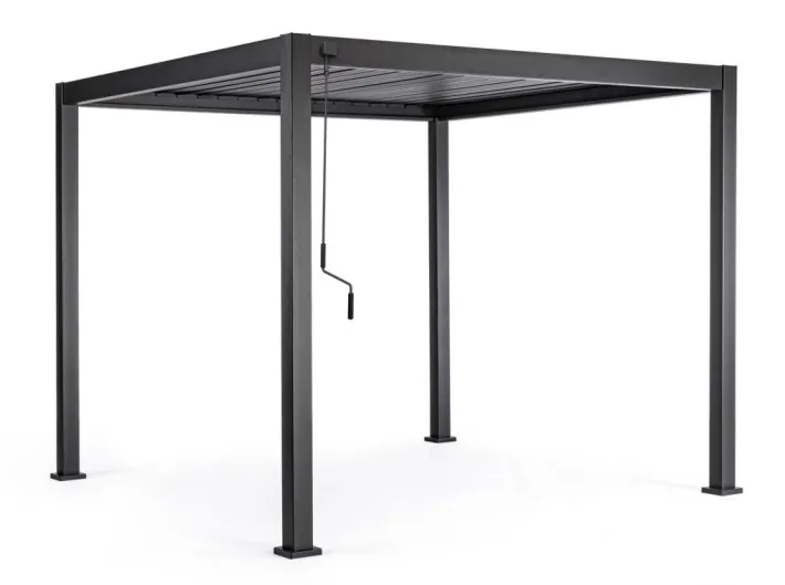 Bizzotto Pergole E Gazebo>PERGOLA OCEAN 3X3 ANTRACITE