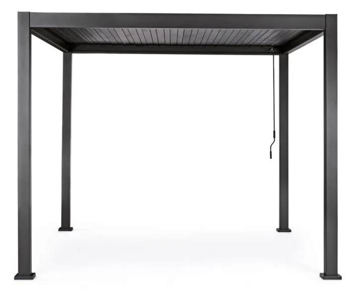 Bizzotto Pergole E Gazebo>PERGOLA OCEAN 3X3 ANTRACITE