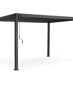Bizzotto Pergole E Gazebo>PERGOLA OCEAN 3X4 ANTRACITE C-LED