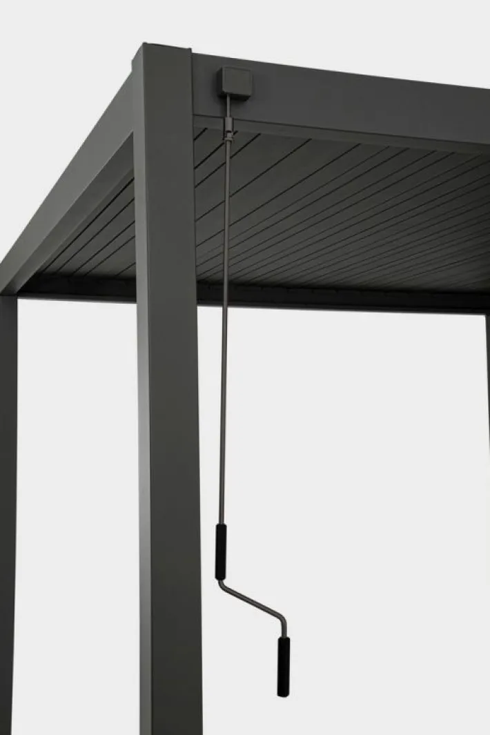 Bizzotto Pergole E Gazebo>PERGOLA OCEAN 3.6X7.2 ANTRACITE