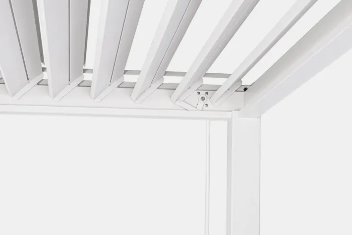 Bizzotto Pergole E Gazebo>PERGOLA OCEAN 3.6X7.2 BIANCO